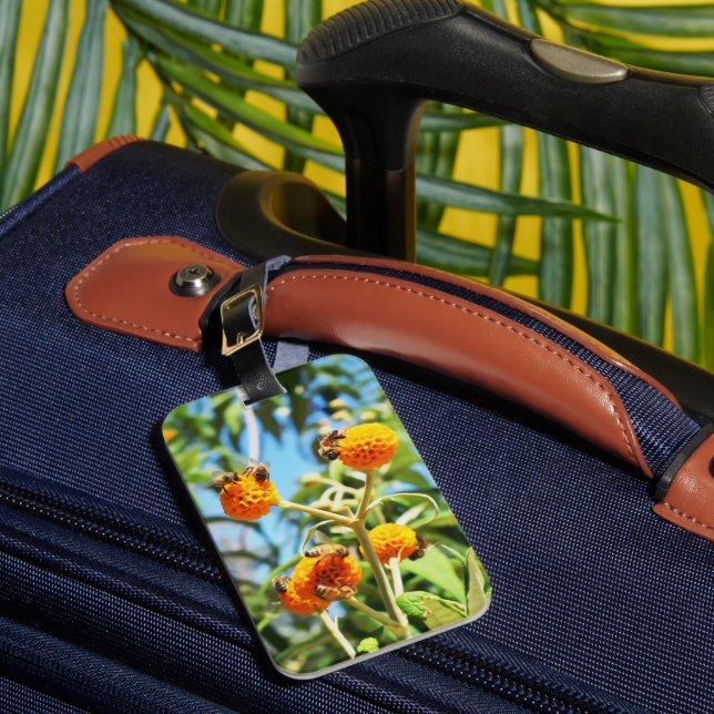 Étiquette À Bagage Les abeilles au travail (Insitu Rectoal 1)