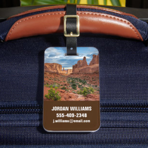 Étiquette À Bagage Les déserts Parc national des Arches, Utah