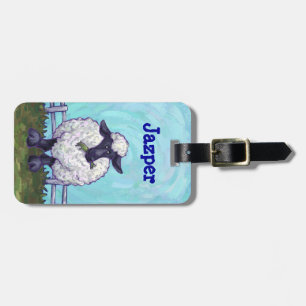 Étiquette À Bagage Les moutons de la parade animale