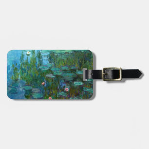 Étiquette À Bagage Les nymphéas de Claude Monet