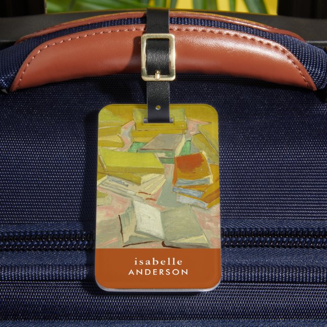 Étiquette À Bagage Les pôles des romans français | Vincent van Gogh (Insitu Rectoal 2)