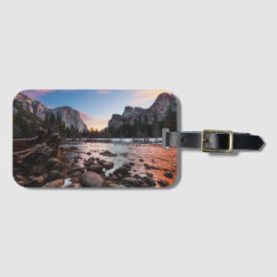 Étiquette À Bagage Les portes de Yosemite de la vallée