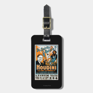 Étiquette À Bagage Les spiritueux retournent-ils ? Houdini dit que le