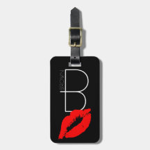 Lèvres Kiss personnalisées Rouge noir Lipstick Bro