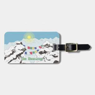 Étiquette À Bagage L'Himalaya