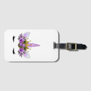 Étiquette À Bagage Licorne