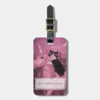 Licorne Féerique Chat sous Ville Étincelante