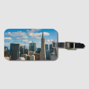 Étiquette À Bagage Ligne aérienne du Financial District de San Franci