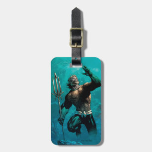 Étiquette À Bagage Ligue Justice #10 Aquaman Noyé Variant de Terre