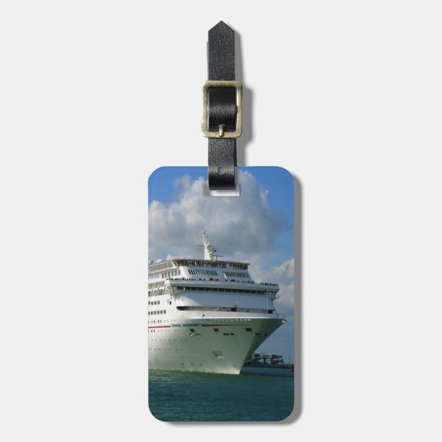 Étiquette À Bagage Limite pour la coutume d'amusement (Devant Vertical)