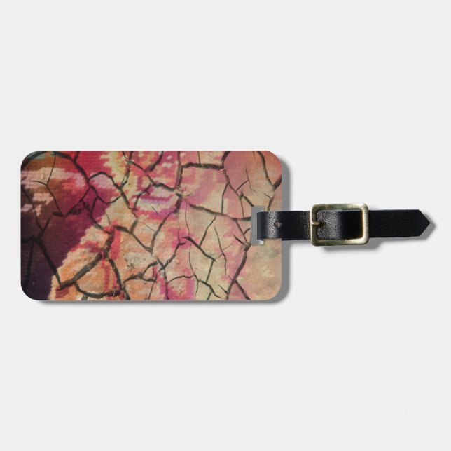 Étiquette À Bagage Lion Elégant Terre : Hakuna Matata Design textuel (Devant horizontal)