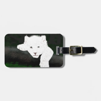 Étiquette À Bagage lion mignon