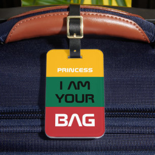 Étiquette À Bagage Lituanie & Drapeau - Voyage /Sac personnalisé