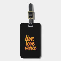 Live Love Danseur Qui Aime Danser
