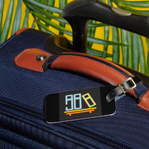 Étiquette À Bagage Livres Sur Une Étagère