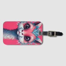 Llama coloré amusant et ironique