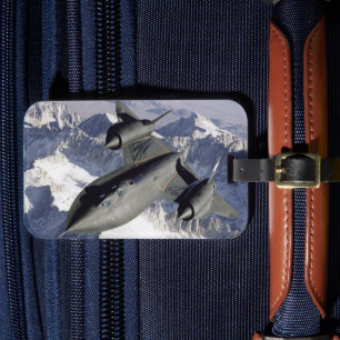 Étiquette À Bagage Lockheed SR-71B Blackbird