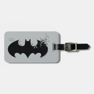 Étiquette À Bagage Logo Batman Classique Dissolé En Batats