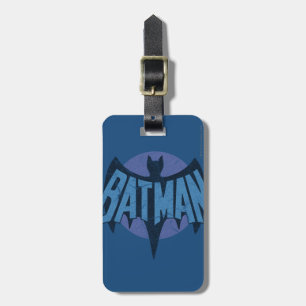 Étiquette À Bagage Logo Batman vintage