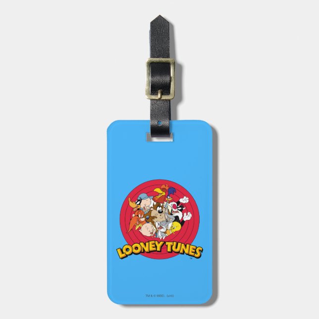 Étiquette À Bagage Logo de caractères LOONEY TUNES™ (Devant Vertical)