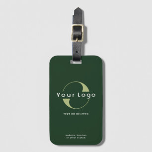 Étiquette À Bagage Logo de Green Company Marque commerciale Bracelet 