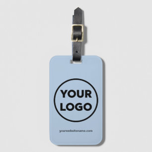 Étiquette À Bagage Logo de votre entreprise et site Web d'entreprise 