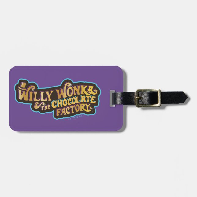 Étiquette À Bagage Logo de Willy Wonka & the Chocolate Factory (Devant horizontal)
