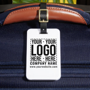 Étiquette À Bagage Logo d'entreprise personnalisé Entreprise Cool mod