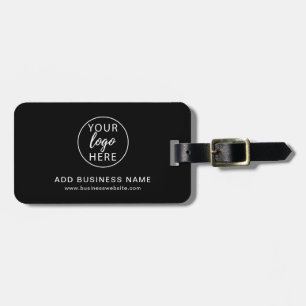 Étiquette À Bagage Logo d'entreprise personnalisé simple