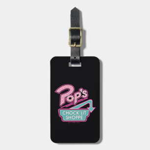 Étiquette À Bagage Logo rose du magasin Chock'Lit de Pop