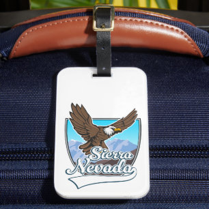 Étiquette À Bagage logo Sierra Nevada États-Unis