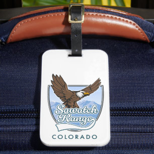Étiquette À Bagage Logo Sierra Nevada USA