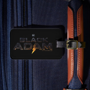 Étiquette À Bagage Logo théâtral Black Adam
