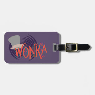 Étiquette À Bagage Logo Wonka Spiral