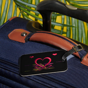 Étiquette À Bagage Love in the Darkness Luggage Tag