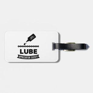 Étiquette À Bagage Lube Appreciation Society Cycling