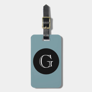 ÉTIQUETTE À BAGAGE LUGGAGE/BAG CHIC TAG_429 BLUE/BLACK/MONOGRAM