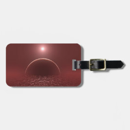 Étiquette À Bagage Lune océanique