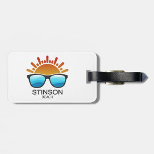 Étiquette À Bagage Lunettes de soleil Stinson Beach Californie