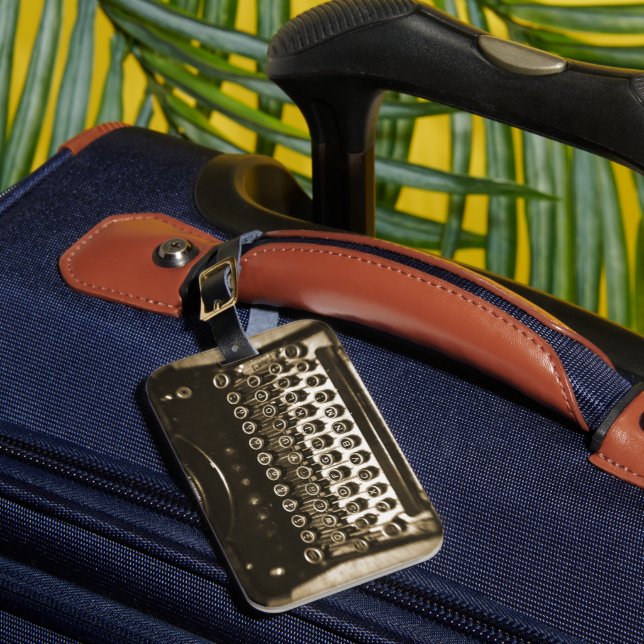 Étiquette À Bagage Machine à écrire (Insitu Rectoal 1)