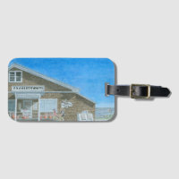 Magasin général du Maine à l'aquarelle