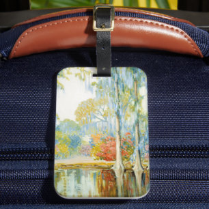 Étiquette À Bagage Magnolia Gardens   Alfred Hutty