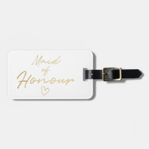 Étiquette À Bagage Maid of Honor - Maid of Honor