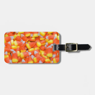 Étiquette À Bagage maïs-bonbon halloween