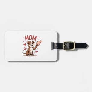 Étiquette À Bagage Maman Bully Américaine Maman de Chien Mignon Femme
