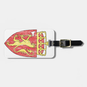 Étiquette À Bagage Manteau de la Norvège des bras