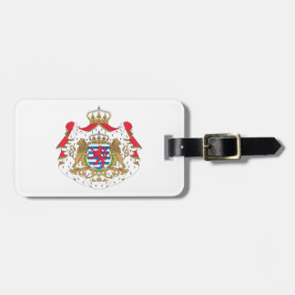 Étiquette À Bagage Manteau du luxembourgeois des bras