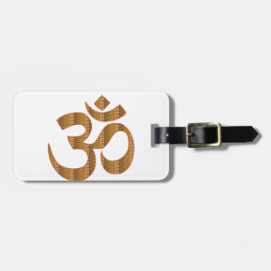 Étiquette À Bagage MANTRA OmMantra Yoga Méditation Chant Hindouisme g