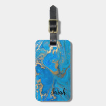 Marbre bleu cool tendance