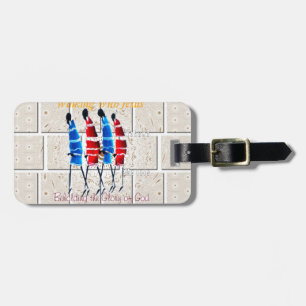 Étiquette À Bagage Marcher Avec Jésus Hakuna Matata Inspiré Beautifu